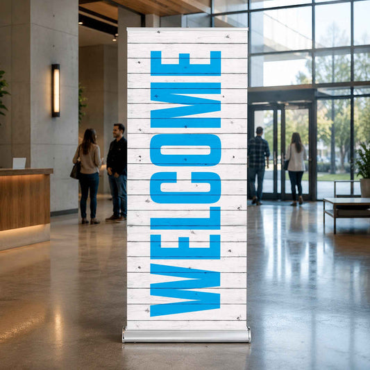 Shiplap Join Us - Welcome Pop-Up Banner