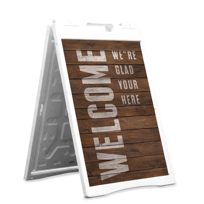 Welcome A-Frame Sign - A Warm Invitation to Your Church Community