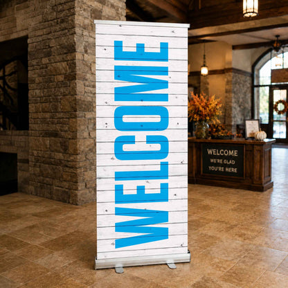 Shiplap Join Us - Welcome Pop-Up Banner