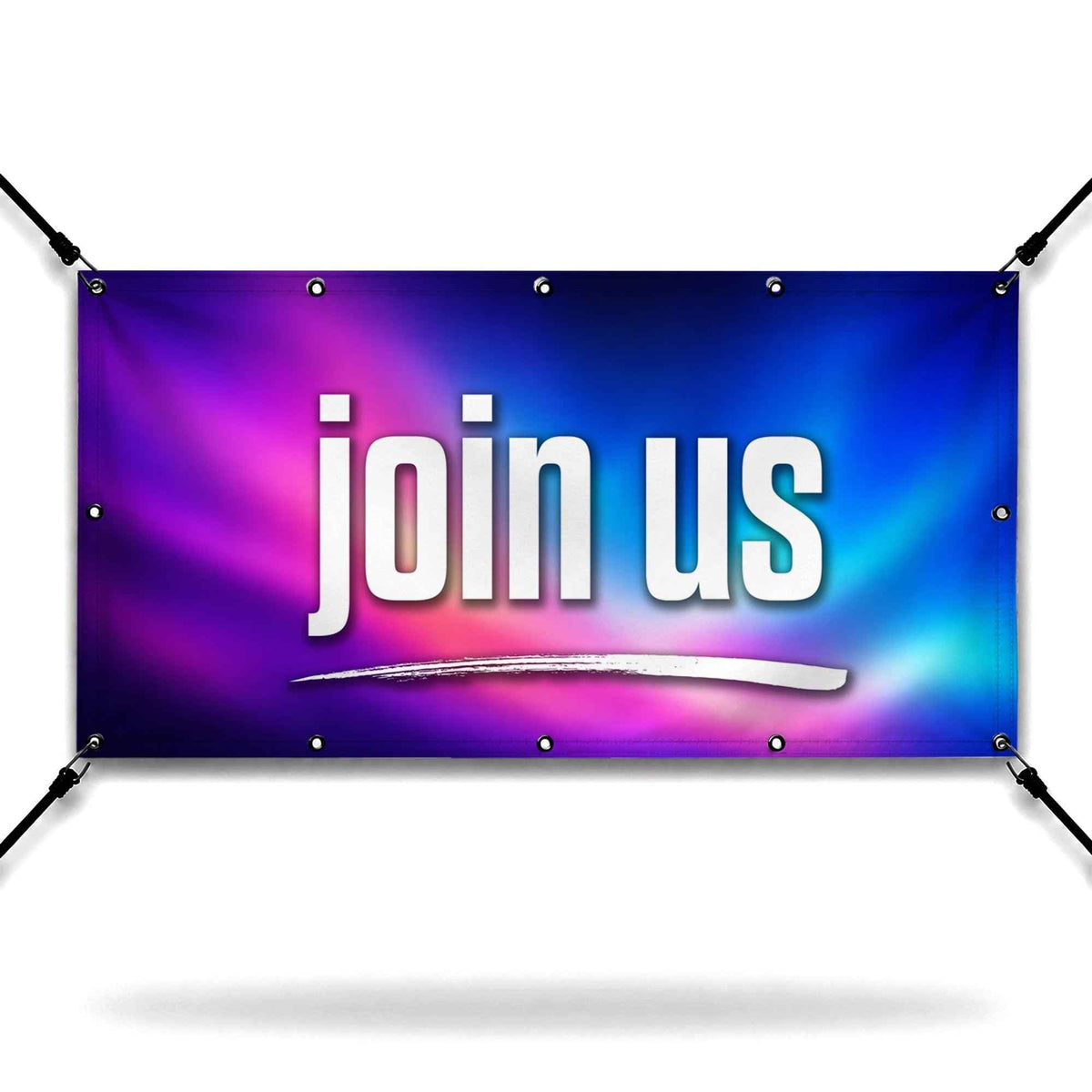 Inviting Community with the Join Us Aurora Church Banner | Stunning Outdoor Vinyl for Sunday Services & Events - Church Signs Fast
