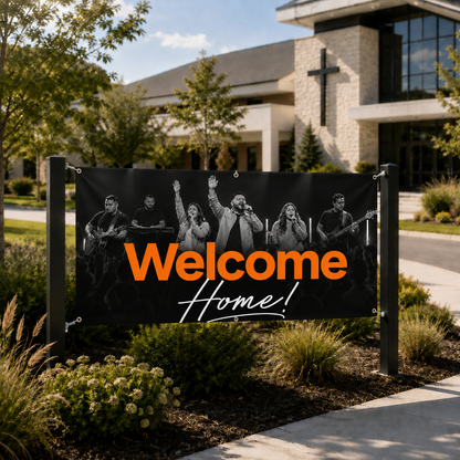 Transform Your Church Outreach with Our Vibrant Fall Church Outreach Banner - Church Signs Fast