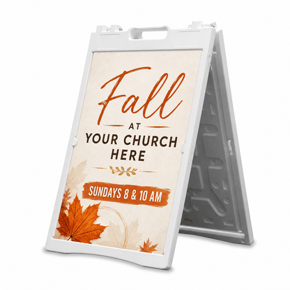 Join Us Church A-Frame Sign | Engage Visitors with a Welcoming Outdoor Sign - Church Signs Fast