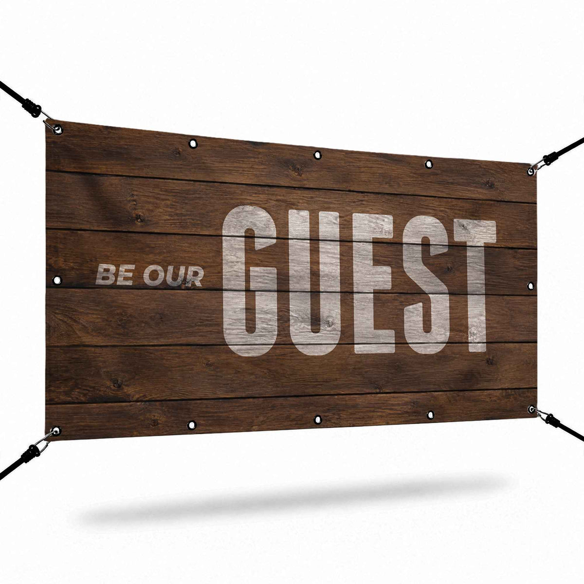 Elevate Your Worship Space with the Sunday Worship Hardwood Banner