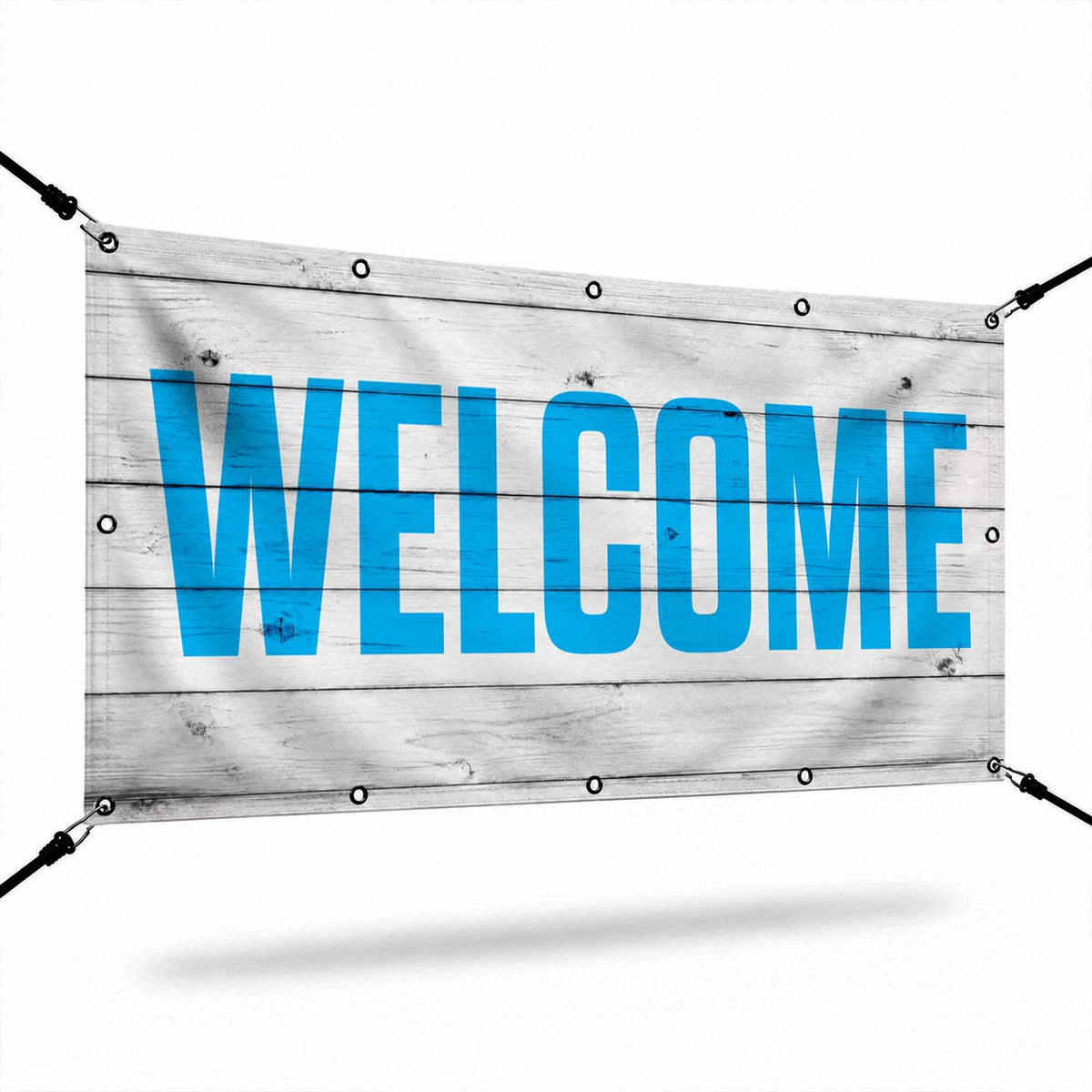 Shiplap Welcome Banner: Elevate Your Church's Hospitality & Visual Appeal
