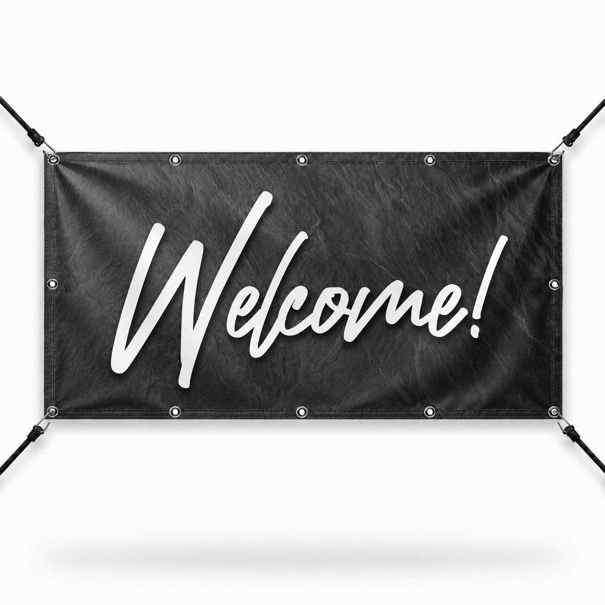 Welcome! Church Banner | Outdoor Vinyl Welcome Banner for Church Entrance & Visitor Outreach - Church Signs Fast